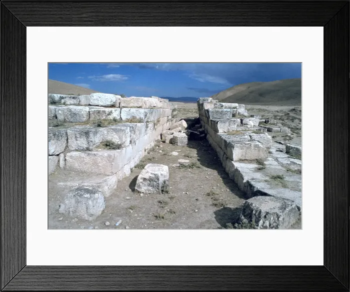 Framed Print : Ruined arch of an aqueduct, Jerwan, Iraq, 1977 Framed Print : Ruined arch of an aqueduct, Jerwan, Iraq, 1977