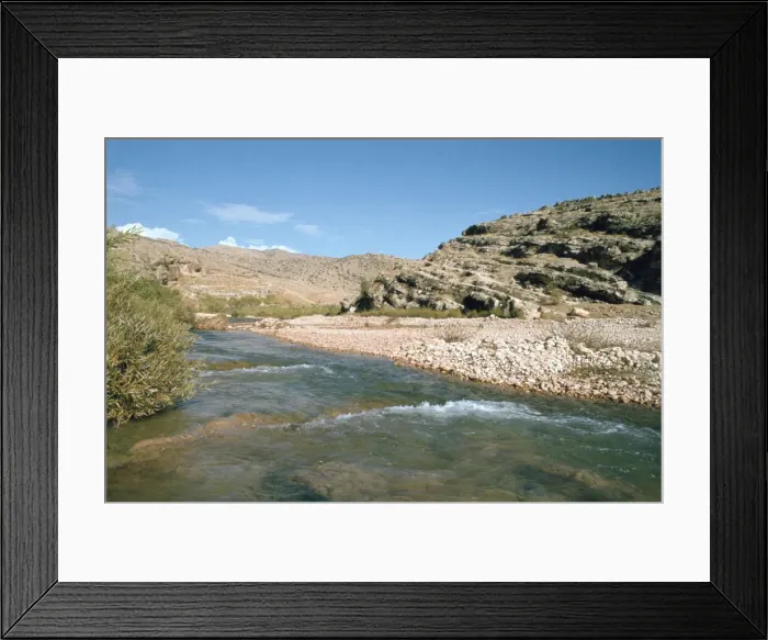 Framed Print : Gorge, Bavian, Iraq, 1977 Framed Print : Gorge, Bavian, Iraq, 1977