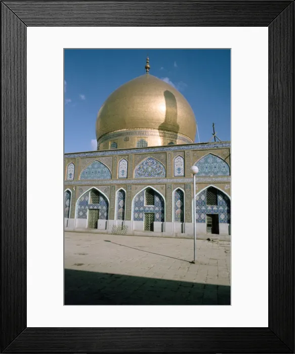 Framed Print : Modern Shiite mosque, Samarra, Iraq, 1977 Framed Print : Modern Shiite mosque, Samarra, Iraq, 1977