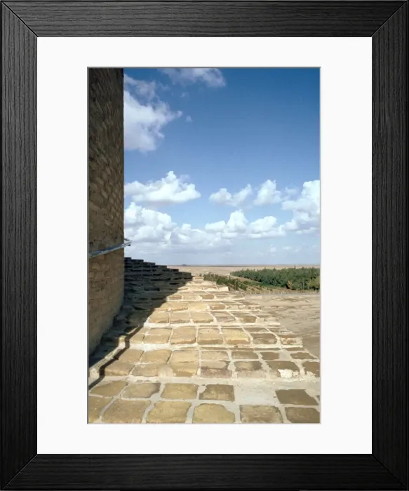 Framed Print : Stairway of the minaret of the Great Mosque, Samarra, Iraq, 1977 Framed Print : Stairway of the minaret of the Great Mosque, Samarra, Iraq, 1977