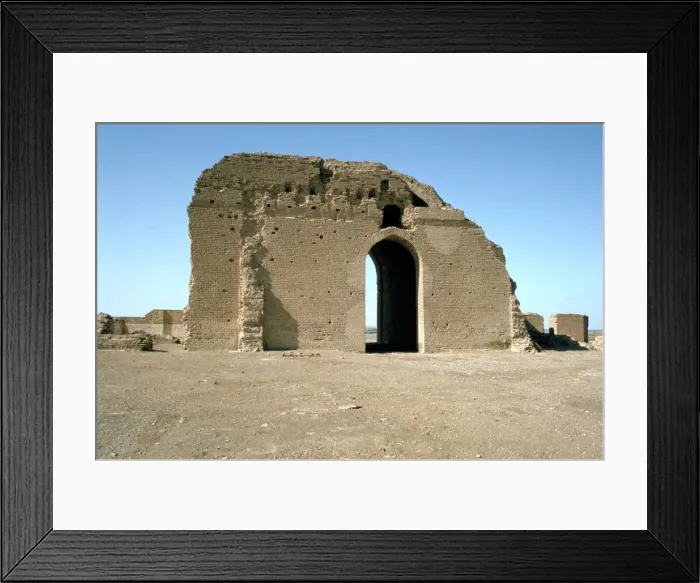 Framed Print : Doorway overlooking the River Tigris, ruins of the Caliphs Palace, Samarra, Iraq, 1977 Framed Print : Doorway overlooking the River Tigris, ruins of the Caliphs Palace, Samarra, Iraq, 1977