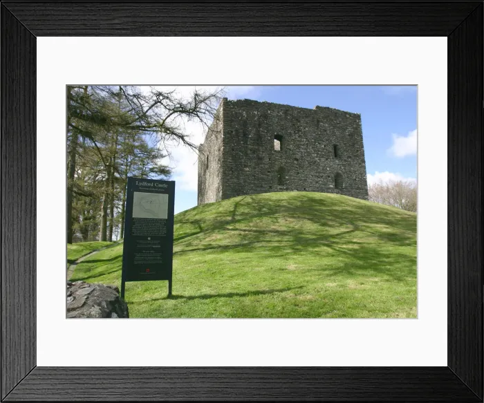 Framed Print : Lydford Castle, Devon Framed Print : Lydford Castle, Devon