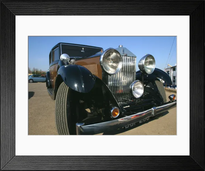 Framed Print : Rolls-Royce car Framed Print : Rolls-Royce car