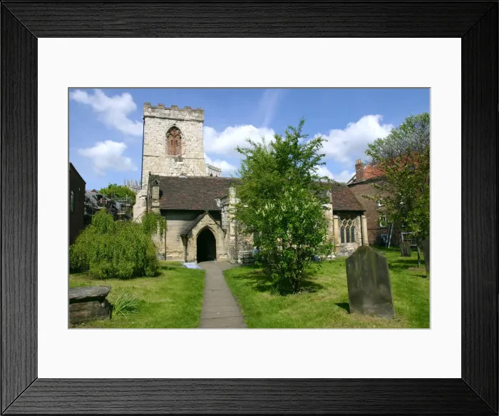 Framed Print : Holy Trinity Church, York, North Yorkshire Framed Print : Holy Trinity Church, York, North Yorkshire