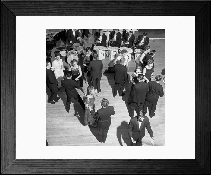Framed Print : Guests at a Christmas dance at Sheffield University, South Yorkshire, 1967. Artist Framed Print : Guests at a Christmas dance at Sheffield University, South Yorkshire, 1967. Artist