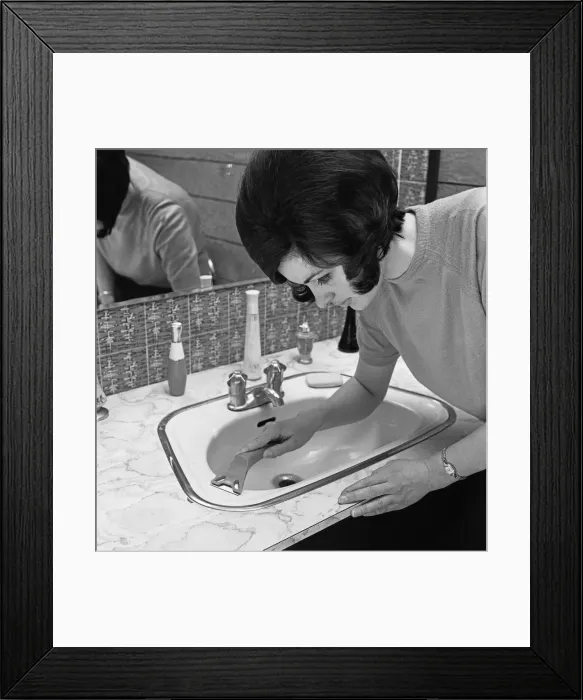 Framed Print : Press advertisment for the Stanley scraper, 1968. Artist: Michael Walters Framed Print : Press advertisment for the Stanley scraper, 1968. Artist: Michael Walters