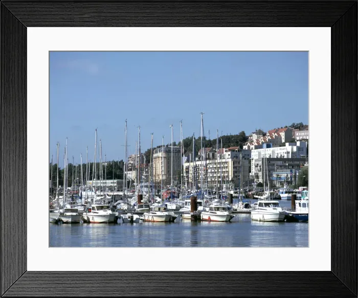 Framed Print : Port de Plaisance, Boulogne, France Framed Print : Port de Plaisance, Boulogne, France