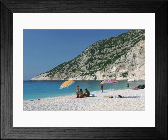 Framed Print : Mirtos Beach, Kefalonia, Greece Framed Print : Mirtos Beach, Kefalonia, Greece