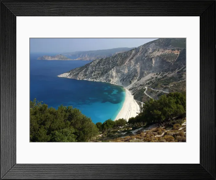 Framed Print : Mirtos Beach, Kefalonia, Greece Framed Print : Mirtos Beach, Kefalonia, Greece