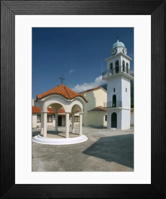 Framed Print : Monastery of Sissia, Kefalonia, Greece Framed Print : Monastery of Sissia, Kefalonia, Greece