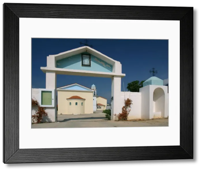 Framed Print : Monastery of Sissia, Kefalonia, Greece Framed Print : Monastery of Sissia, Kefalonia, Greece