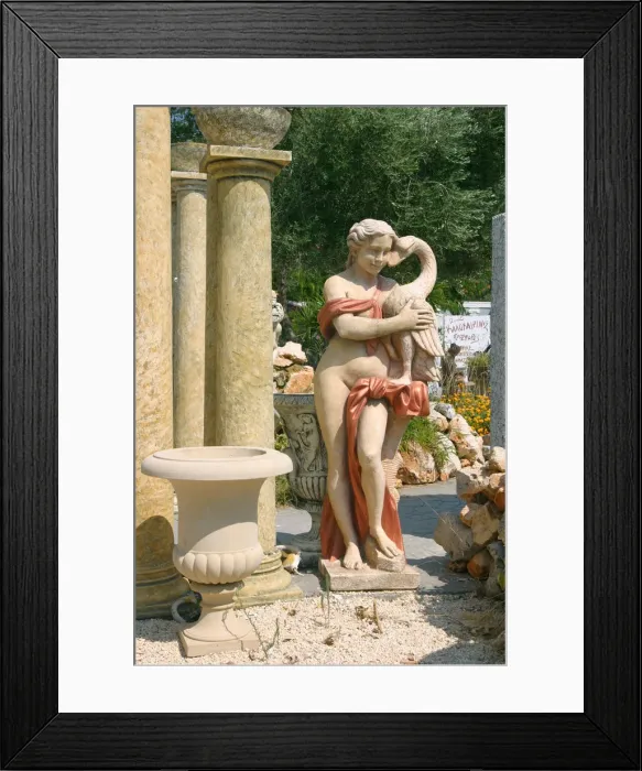 Framed Print : Ornamental Statues, Kefalonia, Greece Framed Print : Ornamental Statues, Kefalonia, Greece