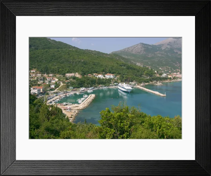Framed Print : Harbour of Poros, Kefalonia, Greece Framed Print : Harbour of Poros, Kefalonia, Greece