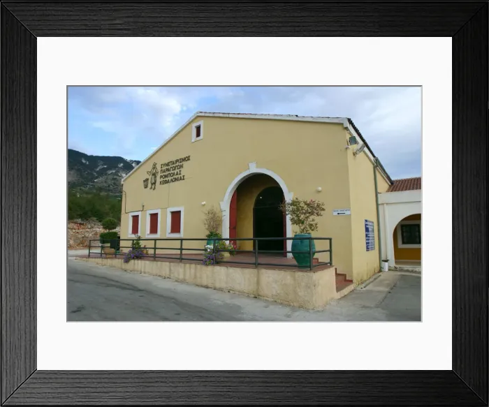 Framed Print : Robola Winery, Kefalonia, Greece Framed Print : Robola Winery, Kefalonia, Greece