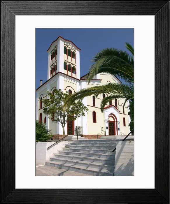 Framed Print : Church, Sami, Kefalonia, Greece Framed Print : Church, Sami, Kefalonia, Greece