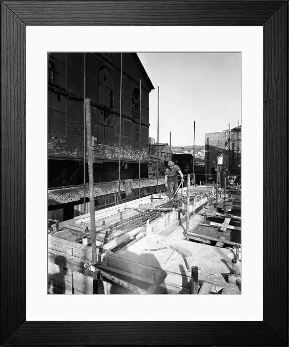 Framed Print : Modernisation of the South Yorkshire coalfields, Cadeby Colliery, near Doncaster, 1955 Framed Print : Modernisation of the South Yorkshire coalfields, Cadeby Colliery, near Doncaster, 1955