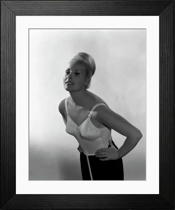 Framed Print : Advertising image for Truline bras, 1963. Artist: Michael Walters Framed Print : Advertising image for Truline bras, 1963. Artist: Michael Walters