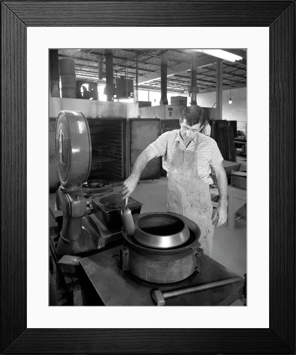 Framed Print : Jowitt & Rogers factory, Philadelphia, Pennsylvania, USA, 1963 Framed Print : Jowitt & Rogers factory, Philadelphia, Pennsylvania, USA, 1963