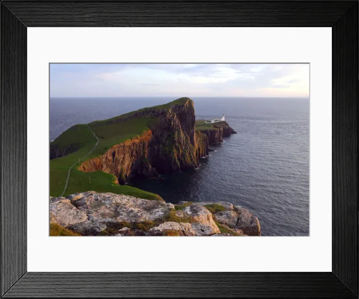 Framed Print : Neist Point Lighthouse, Isle of Skye, Highland, Scotland Framed Print : Neist Point Lighthouse, Isle of Skye, Highland, Scotland