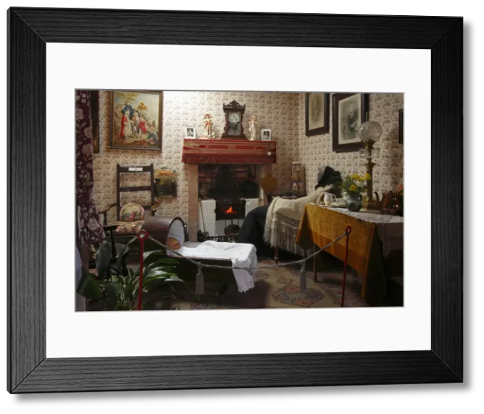 Framed Print : 19th century cottage interior, Arran Heritage Museum, Brodick, Arran, North Ayrshire, Scotland Framed Print : 19th century cottage interior, Arran Heritage Museum, Brodick, Arran, North Ayrshire, Scotland