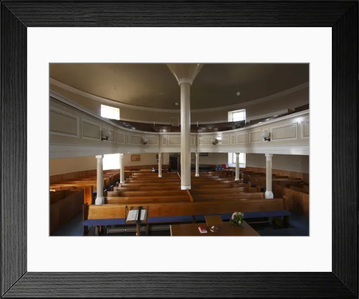 Framed Print : Bowmore Round Church, Islay, Argyll and Bute, Scotland Framed Print : Bowmore Round Church, Islay, Argyll and Bute, Scotland
