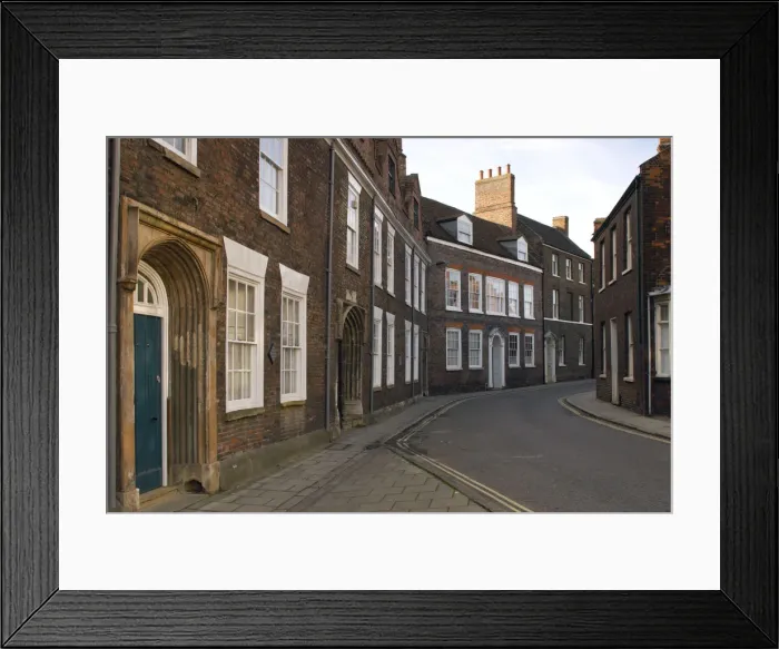 Framed Print : Queen Street, Kings Lynn, Norfolk Framed Print : Queen Street, Kings Lynn, Norfolk
