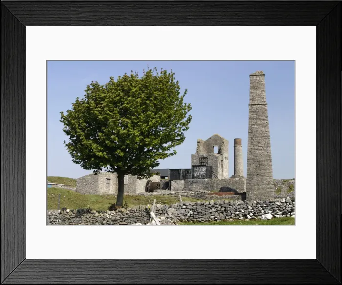Framed Print : Magpie Mine, Derbyshire Framed Print : Magpie Mine, Derbyshire