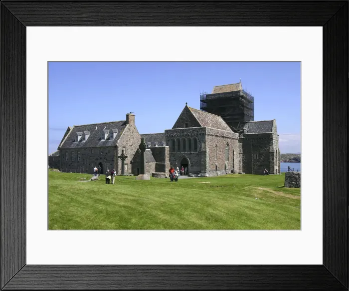 Framed Print : Iona Abbey, Argyll and Bute, Scotland Framed Print : Iona Abbey, Argyll and Bute, Scotland