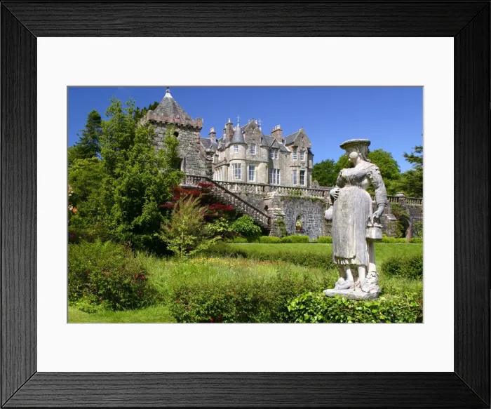Framed Print : Torosay Castle and gardens, Mull, Argyll and Bute, Scotland Framed Print : Torosay Castle and gardens, Mull, Argyll and Bute, Scotland