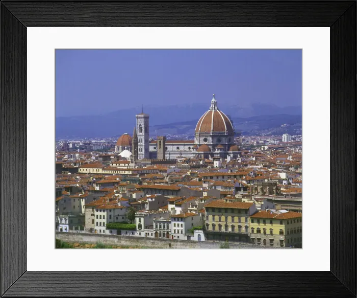 Framed Print : Florence from Piazzale Michaelangelo, Italy Framed Print : Florence from Piazzale Michaelangelo, Italy