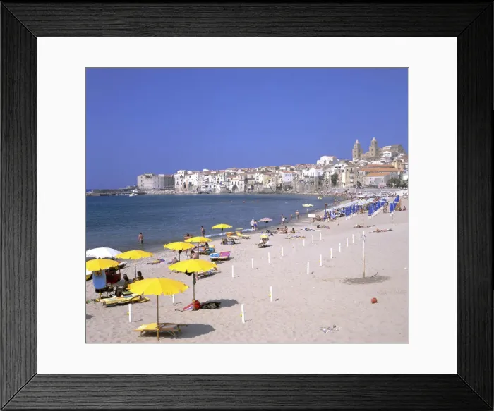 Framed Print : Cefalu, Sicily, Italy Framed Print : Cefalu, Sicily, Italy