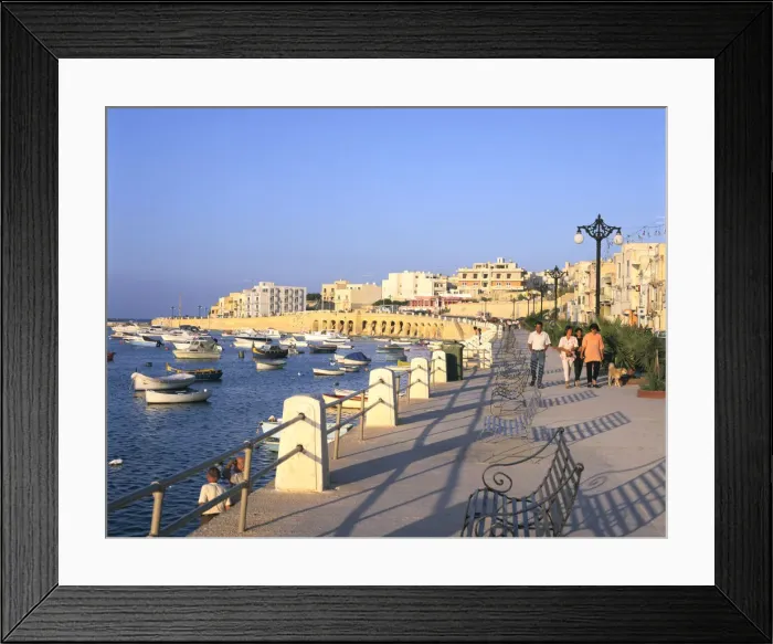 Framed Print : Harbour, Marsascala, Malta Framed Print : Harbour, Marsascala, Malta