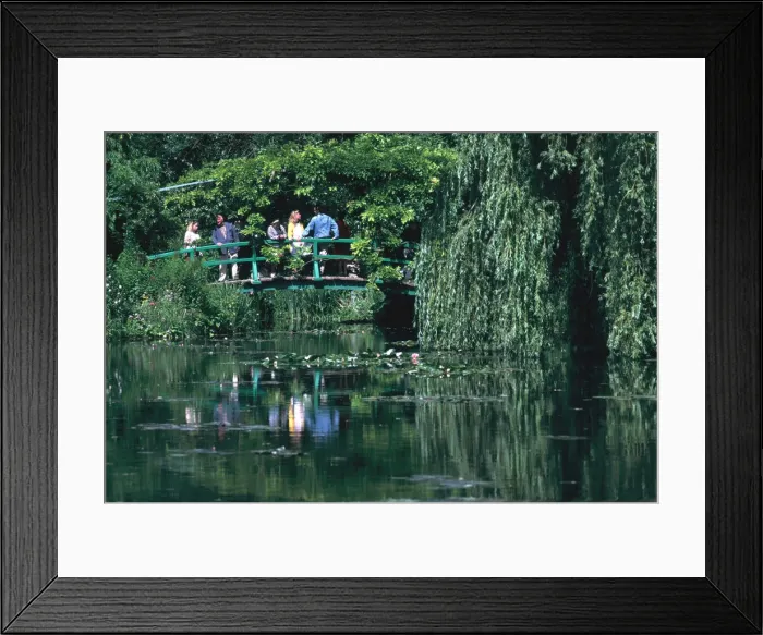 Framed Print : Lily Pond, Monets House, Giverny, France Framed Print : Lily Pond, Monets House, Giverny, France