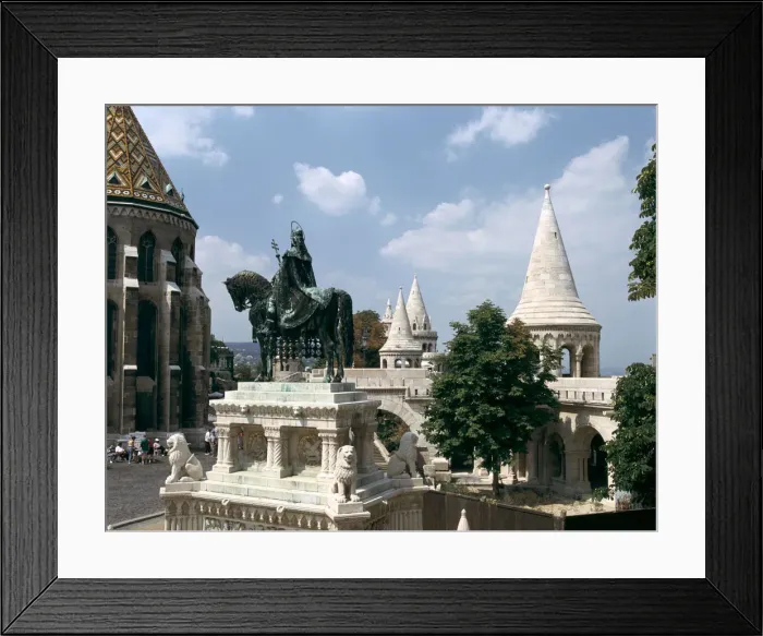 Framed Print : Fishermens Bastion, Budapest, Hungary Framed Print : Fishermens Bastion, Budapest, Hungary
