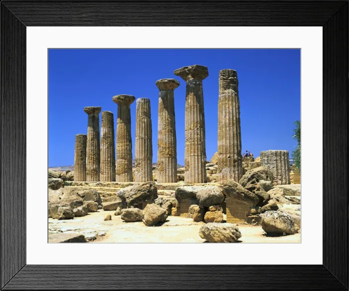 Framed Print : Temple of Hercules, Agrigento, Sicily, Italy Framed Print : Temple of Hercules, Agrigento, Sicily, Italy