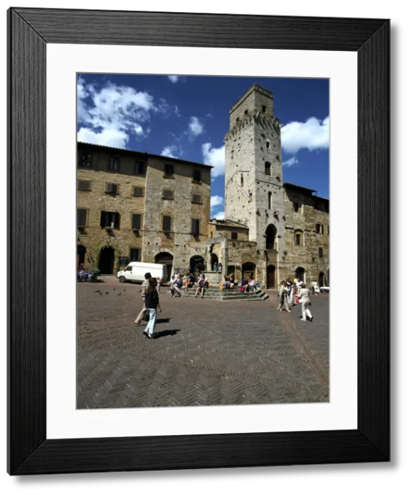 Framed Print : San Gimignano, Tuscany, Italy Framed Print : San Gimignano, Tuscany, Italy