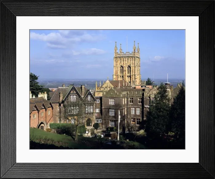 Framed Print : Malvern Priory and Abbey Hotel, Great Malvern, Worcestershire Framed Print : Malvern Priory and Abbey Hotel, Great Malvern, Worcestershire