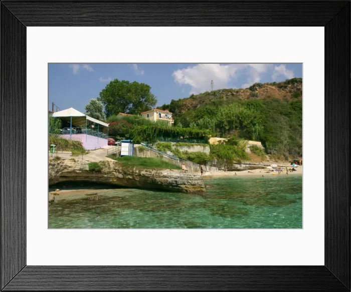 Framed Print : Agios Thomas Beach, Kefalonia, Greece Framed Print : Agios Thomas Beach, Kefalonia, Greece