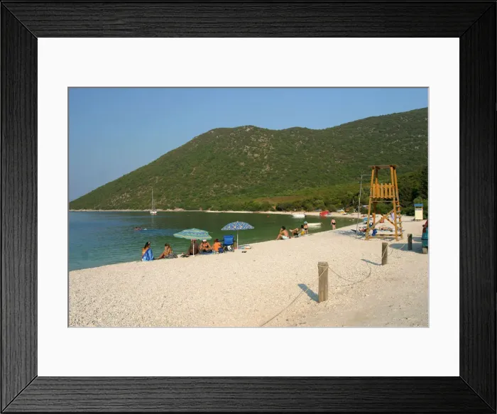 Framed Print : Antisamos (Captain Corellis Beach), Kefalonia, Greece Framed Print : Antisamos (Captain Corellis Beach), Kefalonia, Greece