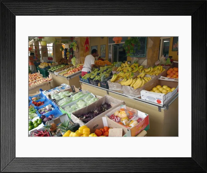 Framed Print : Fruit and vagetable stall, Argostoli, Kefalonia, Greece Framed Print : Fruit and vagetable stall, Argostoli, Kefalonia, Greece