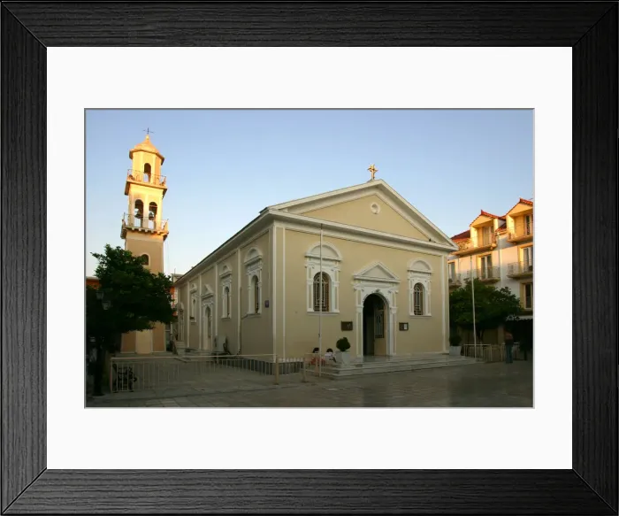 Framed Print : Church, Argostoli, Kefalonia, Greece Framed Print : Church, Argostoli, Kefalonia, Greece