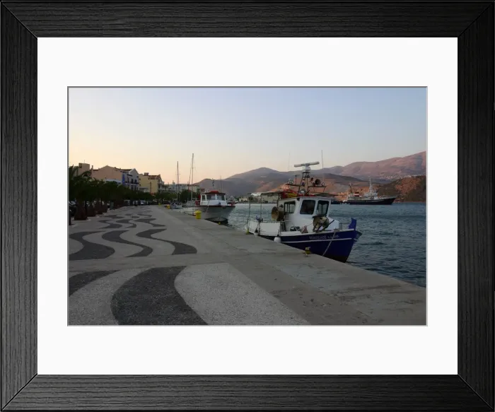 Framed Print : Harbour, Argostoli, Kefalonia, Greece Framed Print : Harbour, Argostoli, Kefalonia, Greece