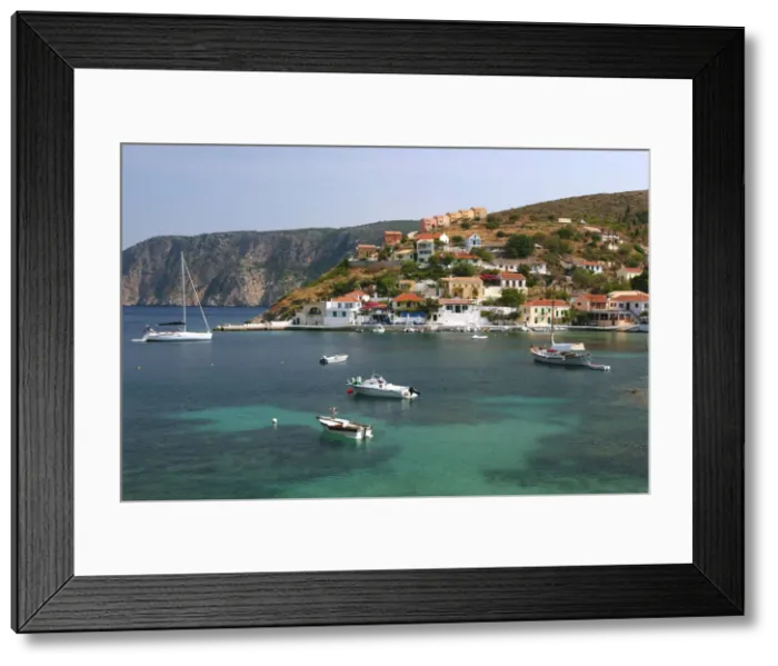 Framed Print : Assos, Kefalonia, Greece Framed Print : Assos, Kefalonia, Greece