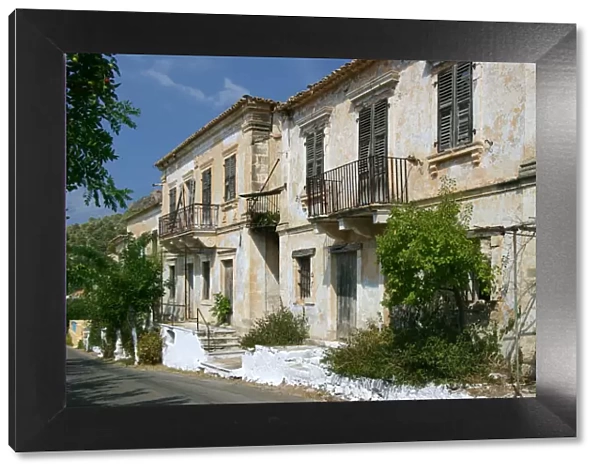 Houses, Assos, Kefalonia, Greece