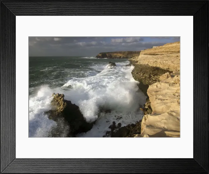 Framed Print : Coastline near Puerto de la Pena, Ajuy, Fuerteventura, Canary Islands Framed Print : Coastline near Puerto de la Pena, Ajuy, Fuerteventura, Canary Islands