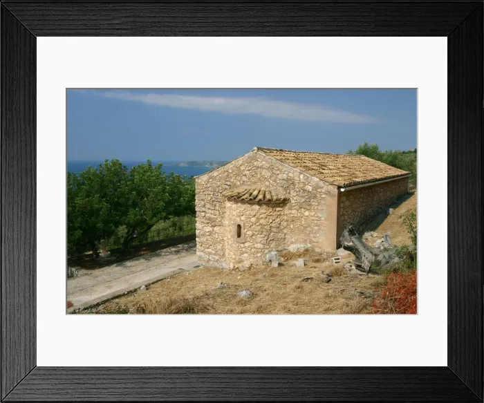 Framed Print : Church of Ayia Paraskevi, Lourdas, Kefalonia, Greece Framed Print : Church of Ayia Paraskevi, Lourdas, Kefalonia, Greece
