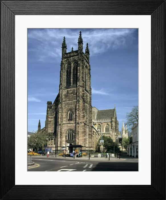 Framed Print : The Parish Church of All Saints, Leamington Spa, Warwickshire. Creator: Peter Thompson Framed Print : The Parish Church of All Saints, Leamington Spa, Warwickshire. Creator: Peter Thompson