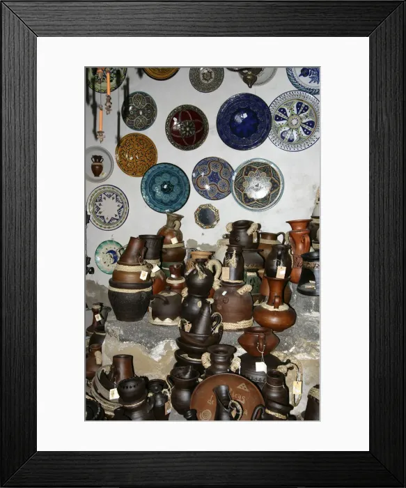 Framed Print : Pottery, Betancuria, Fuerteventura, Canary Islands Framed Print : Pottery, Betancuria, Fuerteventura, Canary Islands