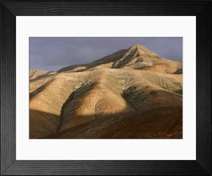 Framed Print : Mountains between La Pared and Pajara, Fuerteventura, Canary Islands Framed Print : Mountains between La Pared and Pajara, Fuerteventura, Canary Islands