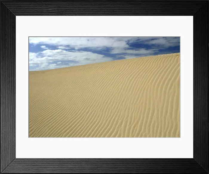 Framed Print : Sand Dunes, Corralejo, Fuerteventura, Canary Islands Framed Print : Sand Dunes, Corralejo, Fuerteventura, Canary Islands